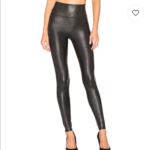 NWT spanx faux leather leggings - Picture 3 of 3